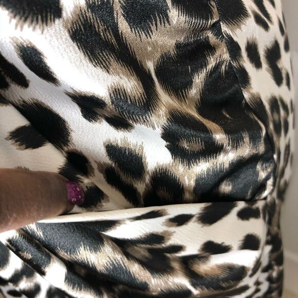 Tweeze Me strapless animal print dress w/ pockets - Picture 9 of 16